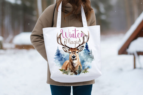 Winter magic Sublimation Sublimation Designangry 