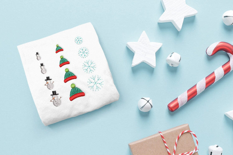 Winter Micro Embroidery Trio Embroidery/Applique DESIGNS Risa Rocks It 