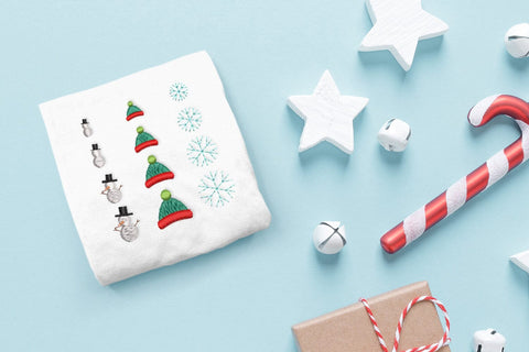 Winter Micro Embroidery Trio Embroidery/Applique DESIGNS Risa Rocks It 