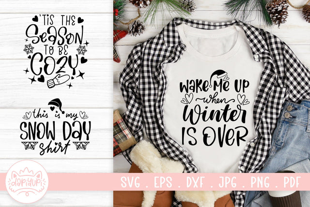 Winter Quotes SVG Cut File SVG dapiyupi store 