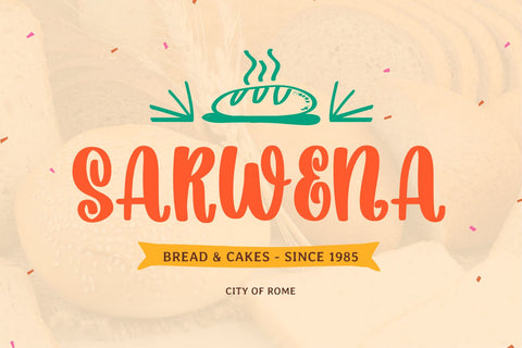 Winter Sandwich Font Mozarella 