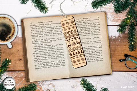 Winter Scene Bookmarks SVG Bundle SVG SvgOcean 