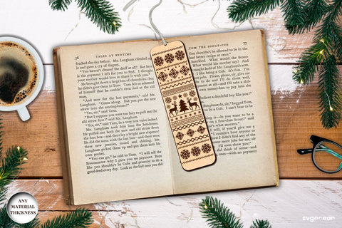 Winter Scene Bookmarks SVG Bundle SVG SvgOcean 