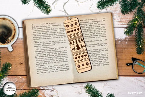 Winter Scene Bookmarks SVG Bundle SVG SvgOcean 