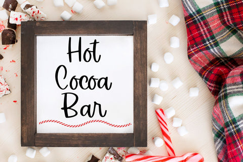 Winter Sky, Cute Handwritten Font for Cricut, Cursive Christmas Handwriting Font Designing Digitals 