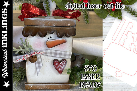 Winter Smore Ornament SVG SVG Whimsical Inklings 