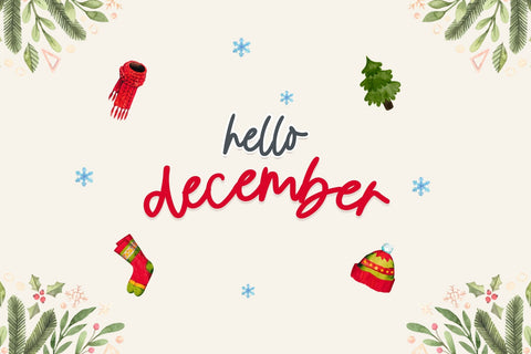 Winter Spark Font Dm Letter Studio 