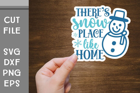 Winter Sticker SVG cut file SVG Svgcraft 