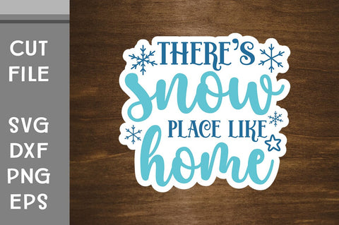 Winter Sticker SVG cut file SVG Svgcraft 