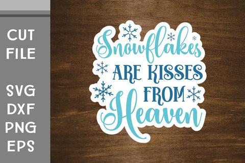 Winter Sticker SVG cut file SVG Svgcraft 