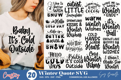 Winter SVG Bundle SVG Designangry 