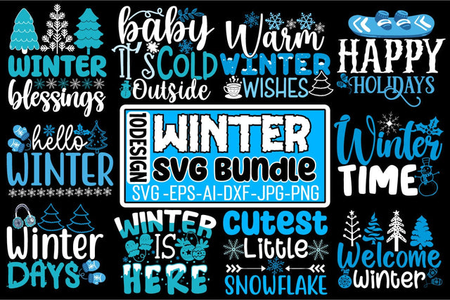 Winter SVG Bundle,Winter SVG Cut File,Winter T-shirt Design,Winter Sublimation Bundle , Winter T-shirt ZDEsign Bundle, Winter Day,Hello Winter ,Winter Clip Art SVG Insomnia Std 