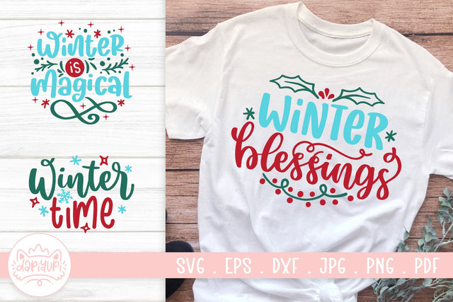 Winter SVG Cut File SVG dapiyupi store 