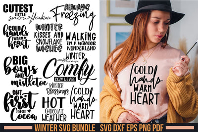Winter SVG Design Bundle SVG orpitasn 
