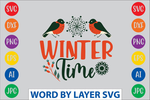 Winter Time svg design SVG Rafiqul20606 