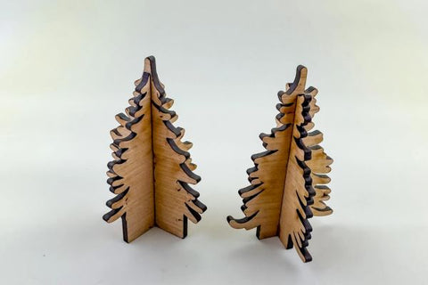 Winter Tree Laser SVG File SVG Crafting With Brenna 