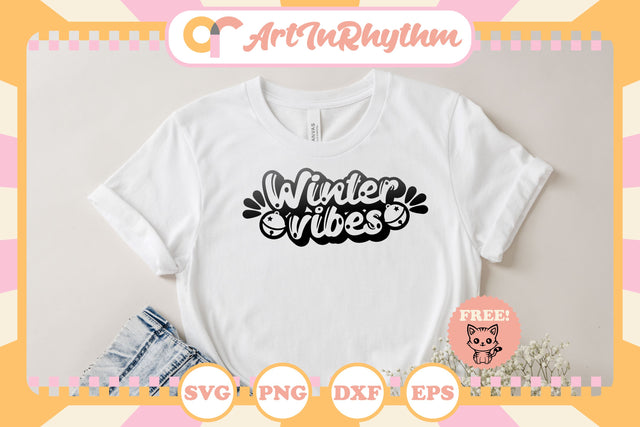 Winter Vibes svg SVG Artinrhythm shop 