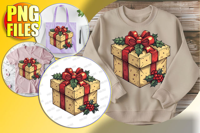 Winter Watercolor Christmas Clipart Sublimation PNG Sublimation afrosvg 