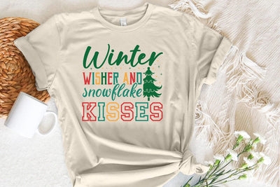 winter wisher and snowflake kisses SVG Angelina750 