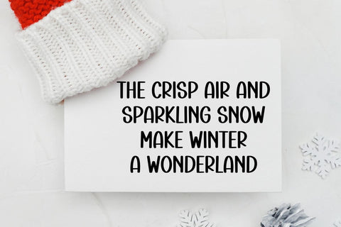 Winter Wonder Font Masyafi Studio 