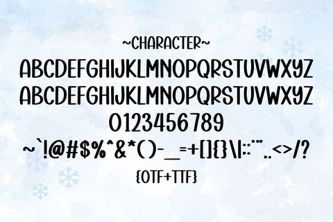 Winter Wonder Font Masyafi Studio 