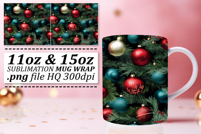 Winter Wonder Mug Wrap - 11oz/15oz - Holiday Decor Sublimation afrosvg 