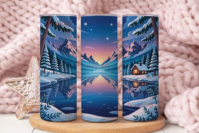 Winter Wonderland 20oz Tumbler Wrap Sublimation DesignSVG 