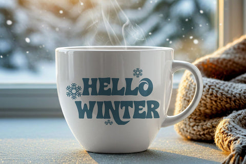 Winter Wonderland - Decorative Display Font Font Mozzatype 