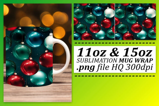 Winter Wonderland Magic: 11oz/15oz Mug Wrap Sublimation afrosvg 