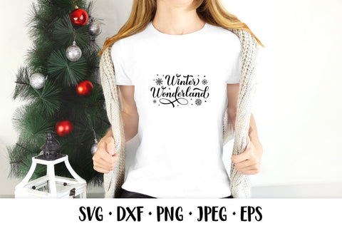 Winter Wonderland SVG. Winter quote. Farmhouse sign SVG LaBelezoka 