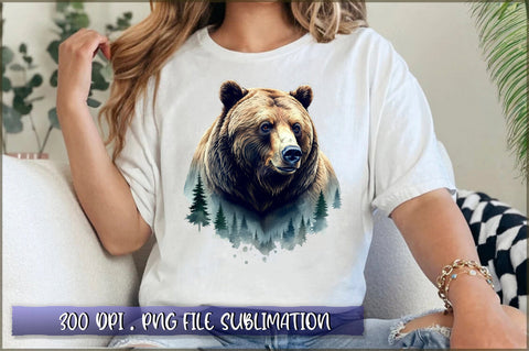 Winter Woodland PNG Sublimation Bundle Sublimation Shetara Begum 