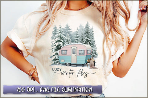 Winter Woodland PNG Sublimation Bundle Sublimation Shetara Begum 
