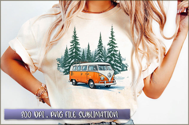 Winter Woodland PNG Sublimation Sublimation Shetara Begum 