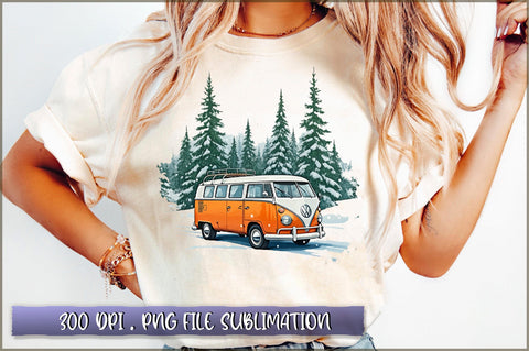 Winter Woodland PNG Sublimation Sublimation Shetara Begum 