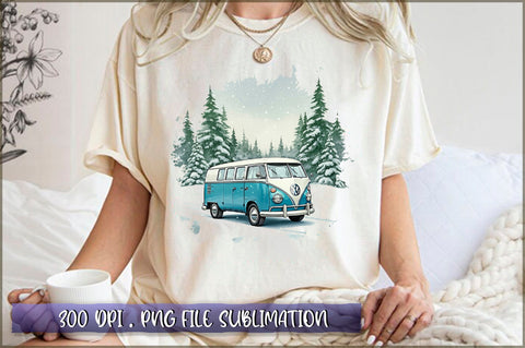 Winter Woodland PNG Sublimation Sublimation Shetara Begum 