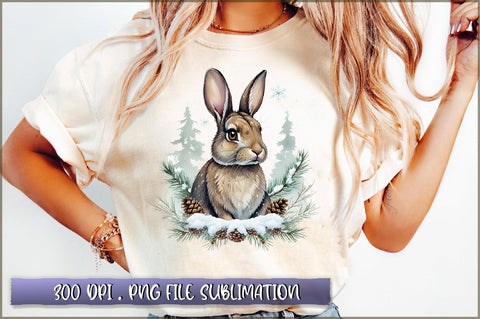 Winter Woodland PNG Sublimation Sublimation Shetara Begum 