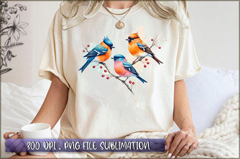 Winter Woodland PNG Sublimation Sublimation Shetara Begum 