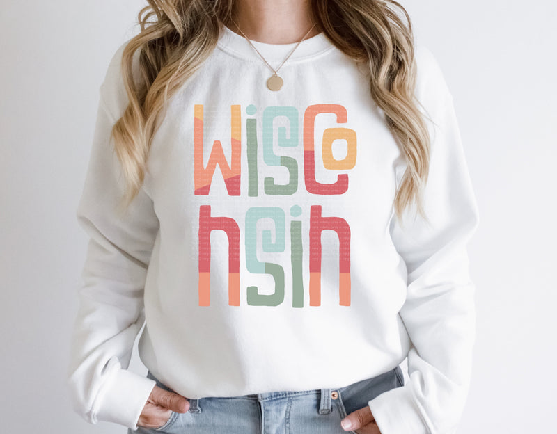 Wisconsin Retro Typography PNG | Vintage State Name Design ...
