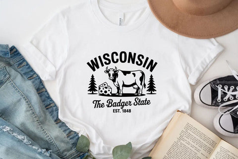 Wisconsin The Badger State Est. 1848 SVG Angelina750 