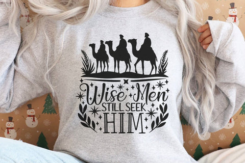 Wise Men Still Seek Him| Christian Christmas SVG Cutting Files. SVG CosmosFineArt 