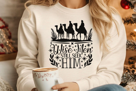 Wise Men Still Seek Him| Christian Christmas SVG Cutting Files. SVG CosmosFineArt 