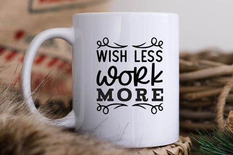 wish less work more SVG Angelina750 