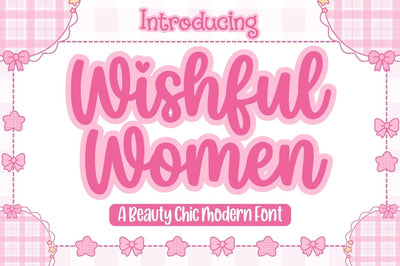 Wishful Women Font Studio Natural Ink 