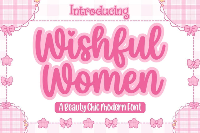 Wishful Women Font Studio Natural Ink 