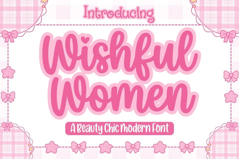 Wishful Women Font Studio Natural Ink 
