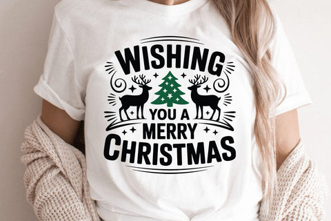 WISHING YOU A MERRY CHRISTMAS SVG Angelina750 