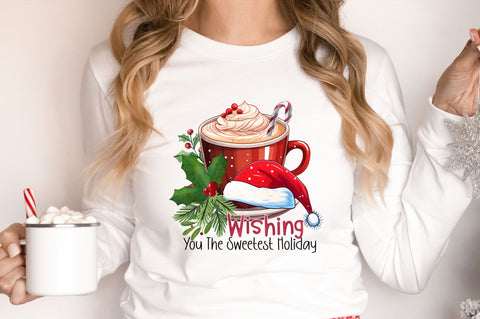 Wishing you the sweetest holiday png design Sublimation Regulrcrative 