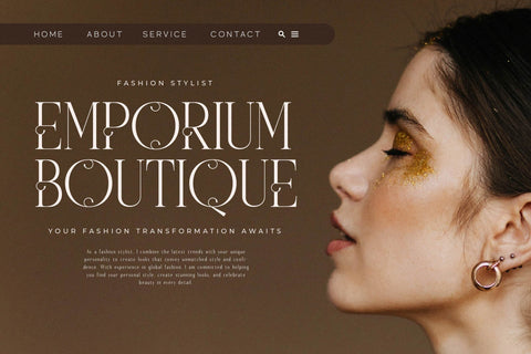 Wistern Typeface Font Storytype Studio 