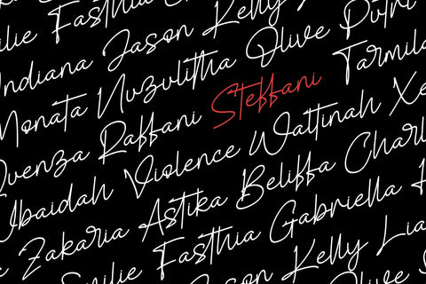 Wistha Belle Font Afandi Studio 