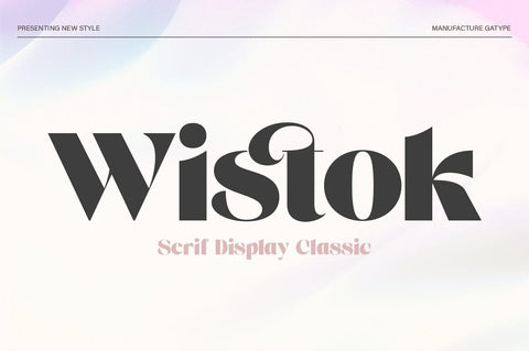 Wistok Font gatype 